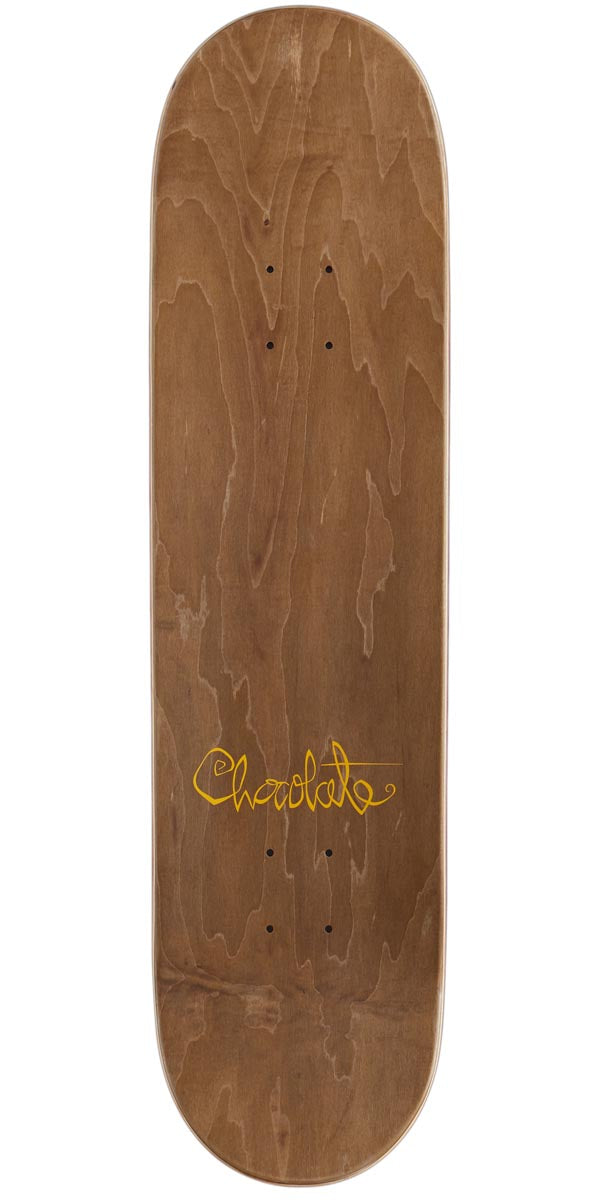 Chocolate OG Script Aikens Skateboard Deck - 8.50