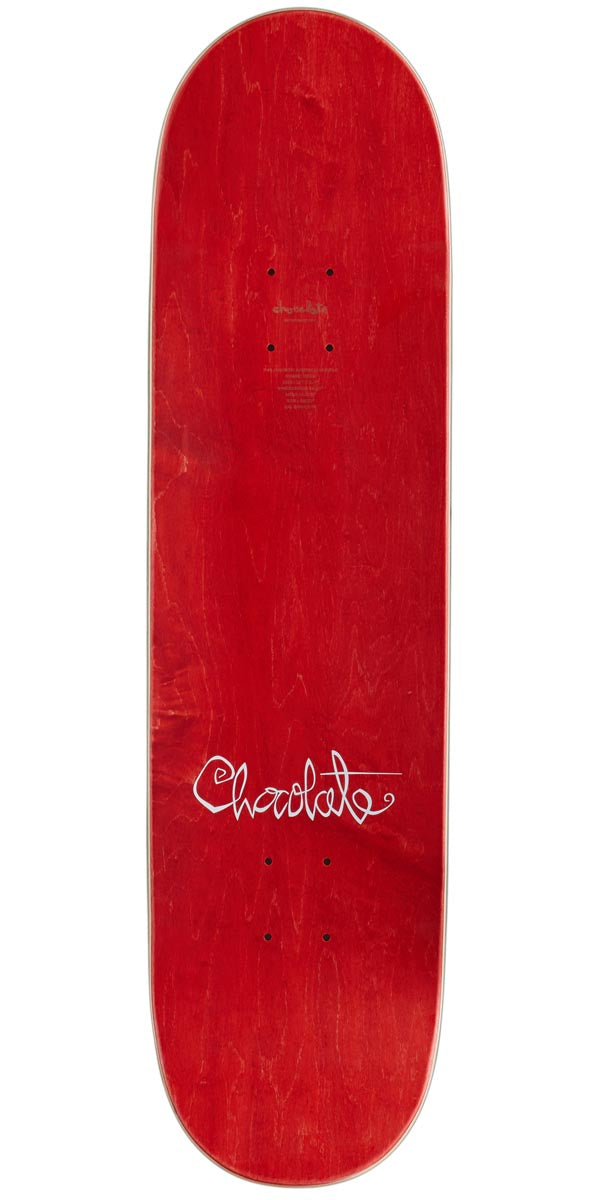 Chocolate OG Script Perez Skateboard Deck - 8.00