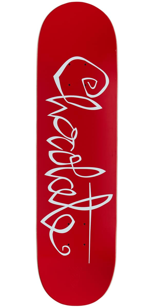Chocolate OG Script Perez Skateboard Deck - 8.40