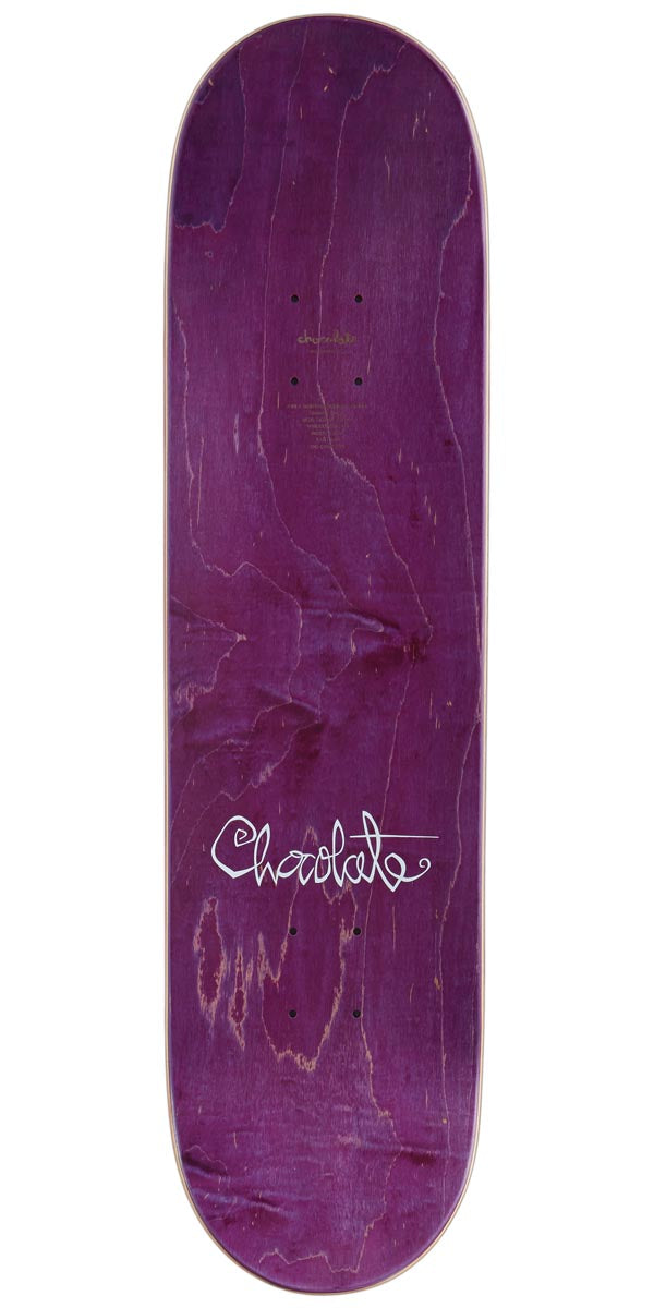 Chocolate OG Script Trahan Skateboard Deck - 8.25