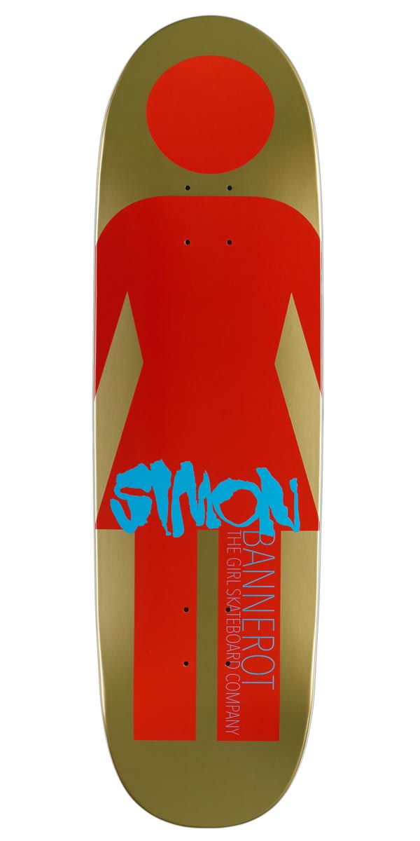 Girl Giant Metal OG Bannerot Loveseat Skateboard Deck - 9.00