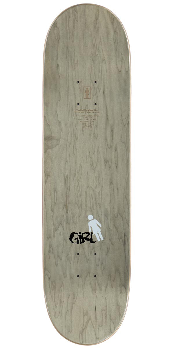 Girl Giant Metal OG Davis Skateboard Deck - 8.375