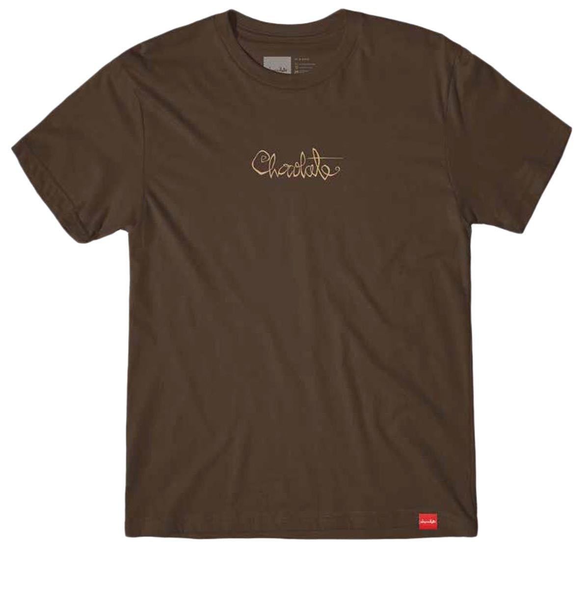 Chocolate 94 Script T-Shirt - Dark Chocolate image 1
