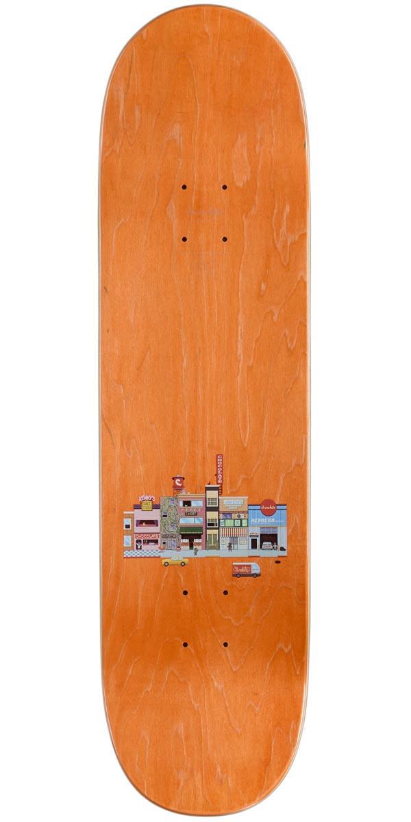 Chocolate Pixel City Herrera Skateboard Deck - 8.50