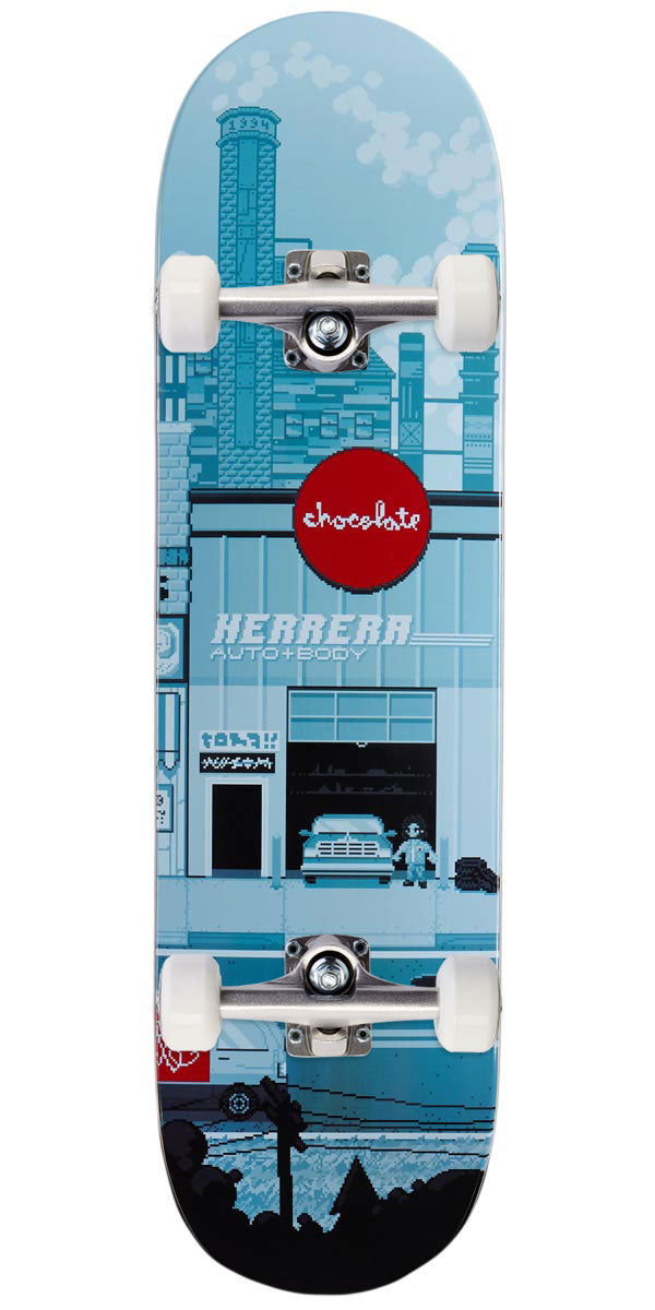 Chocolate Pixel City Herrera Skateboard Complete - 8.50