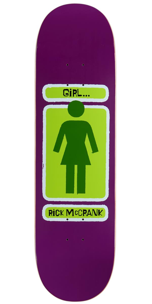 Girl Hand Shakers McCrank Twin Tip Skateboard Deck - 8.50