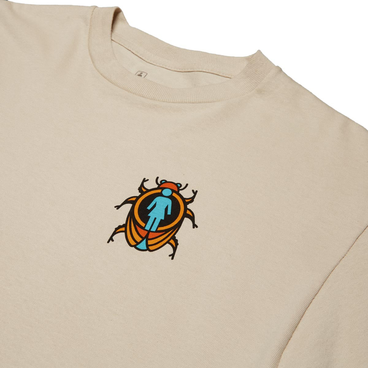 Girl Beetle Boss T-Shirt - Sand – CCS