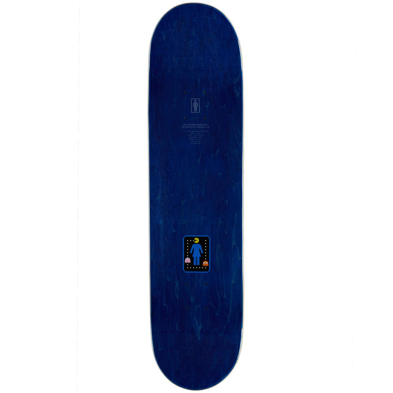 Girl x Pac-Man Geering Skateboard Deck - Red - 8.50