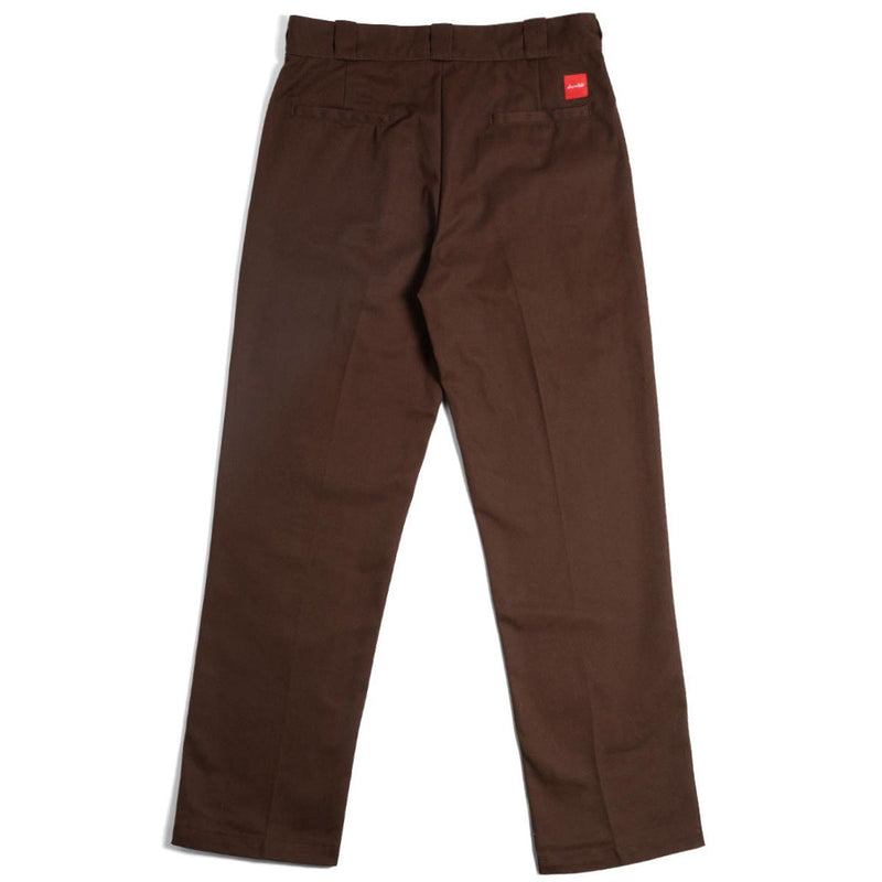 Chocolate Work Chino Pants - Cocoa