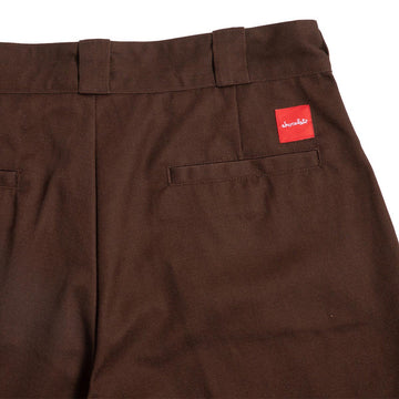 Chocolate Work Chino Pants - Cocoa