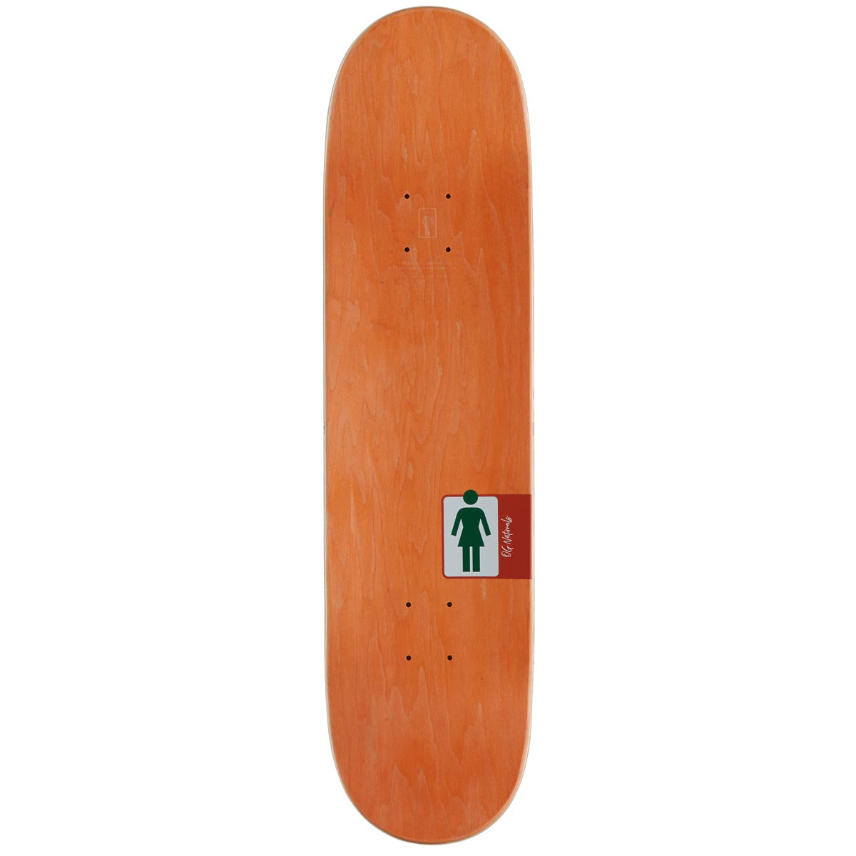 Girl Kennedy 93 Naturals Skateboard Deck - 8.50