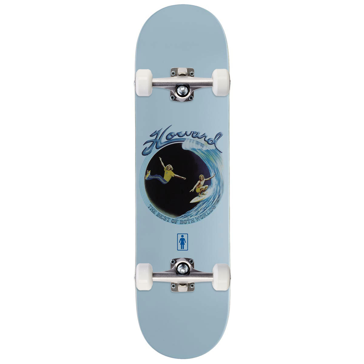 Girl Howard Best Of Both Worlds Skateboard Complete - 8.50