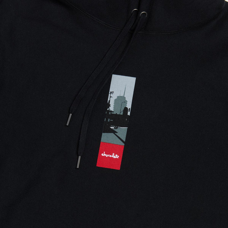 Chocolate Return To Heavy Hoodie - Black