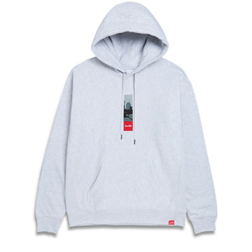 Chocolate Return To Heavy Hoodie - Grey Heather
