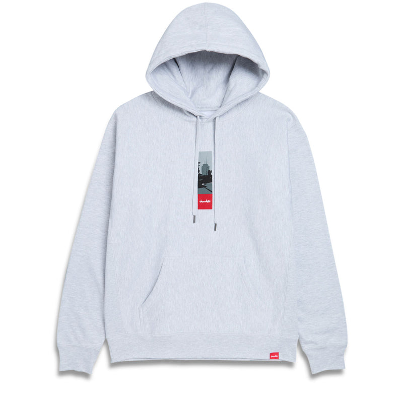 Chocolate Return To Heavy Hoodie - Grey Heather
