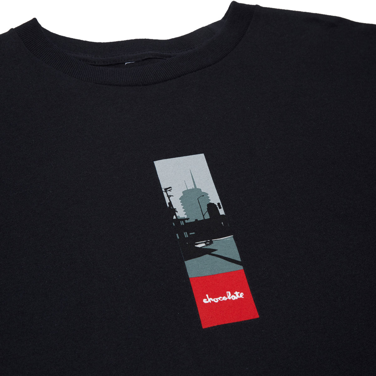 Chocolate Return To City Long Sleeve T-Shirt - Black image 2