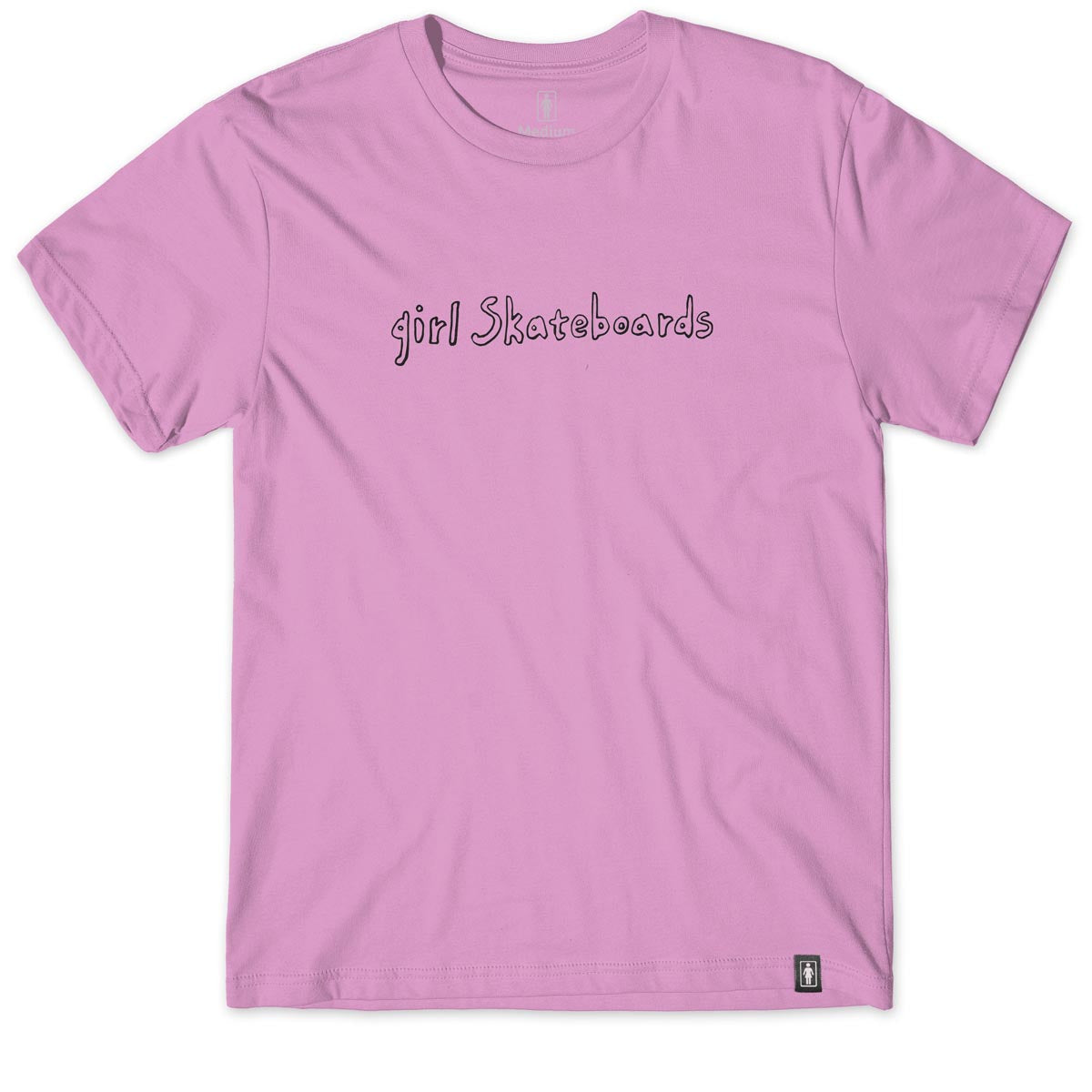 Girl Hand Script T-Shirt - Lavender image 1