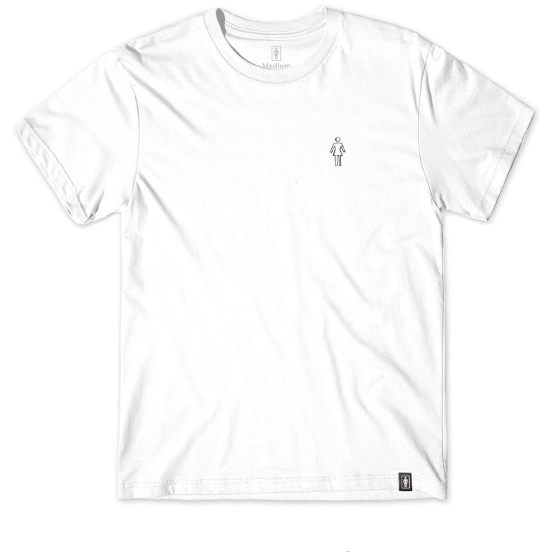 Girl Sketch Book T-Shirt - White