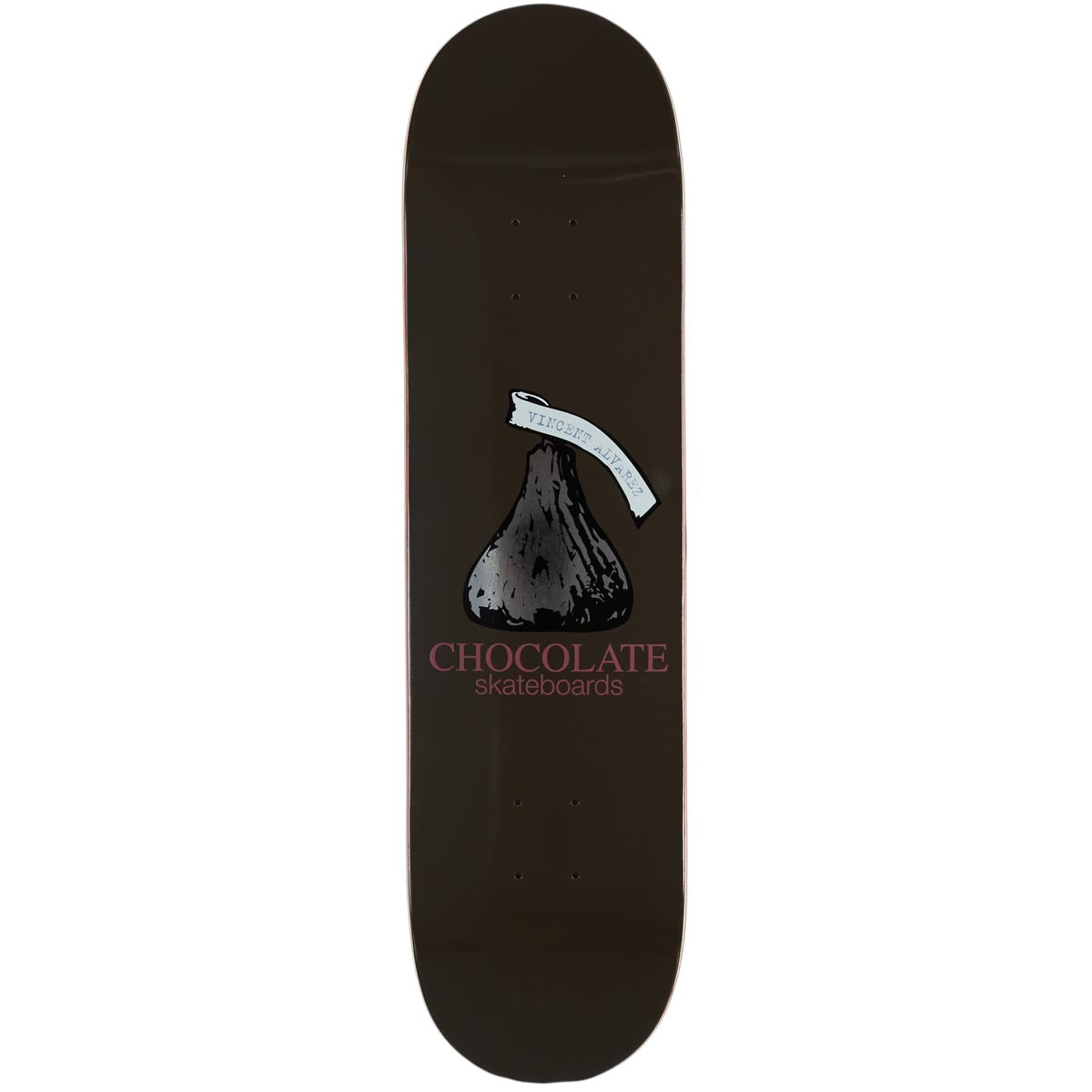 Chocolate Alvarez Kiss Skateboard Deck - 8.25