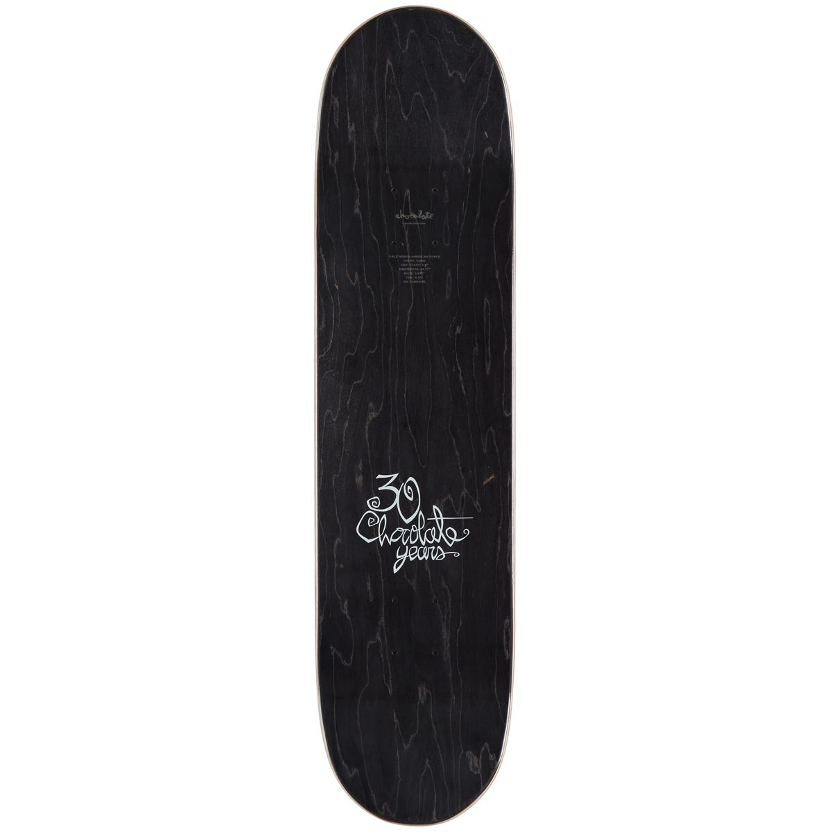 Chocolate Alvarez Kiss Skateboard Deck - 8.25