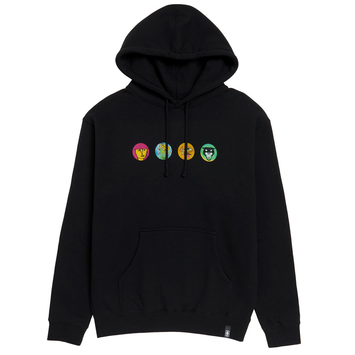 Girl Legend Heads Hoodie - Black image 1