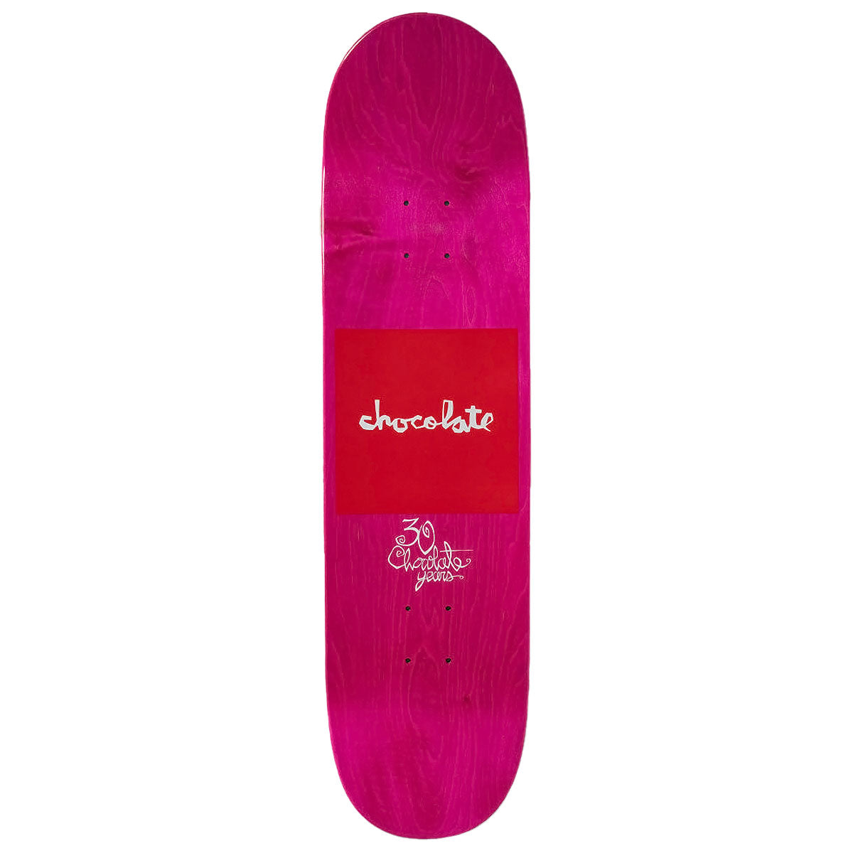 Chocolate Herrera Red Square Skateboard Deck - 8.50