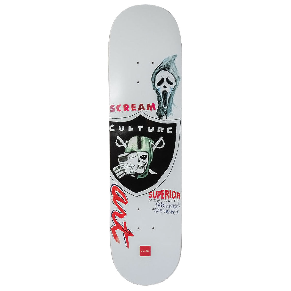 Chocolate Alvarez Art Official Skateboard Deck - 8.50