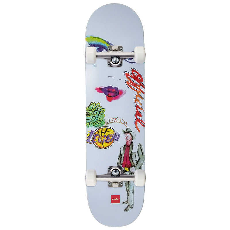 Chocolate Perez Art Official Skateboard Complete - 8.00