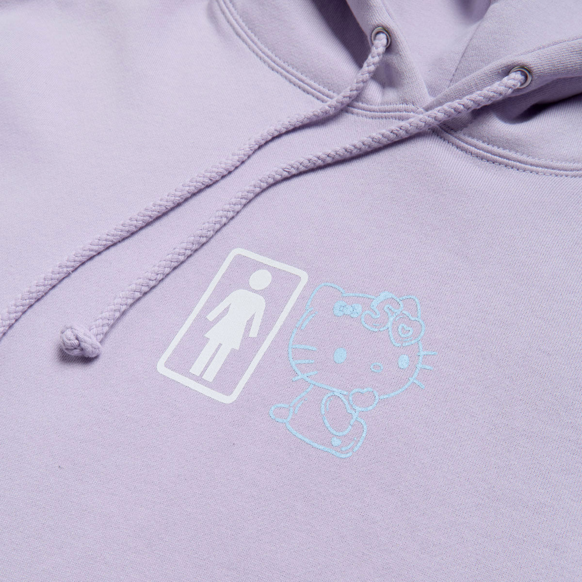 Girl x Hello Kitty Partners Hoodie - Lavender image 2