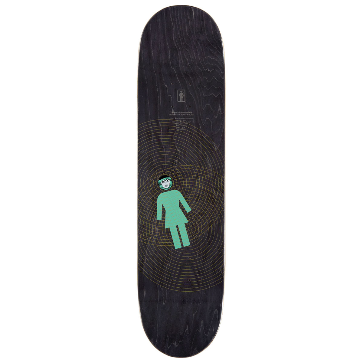 Girl Malto Hypno Girl Skateboard Deck - 8.25