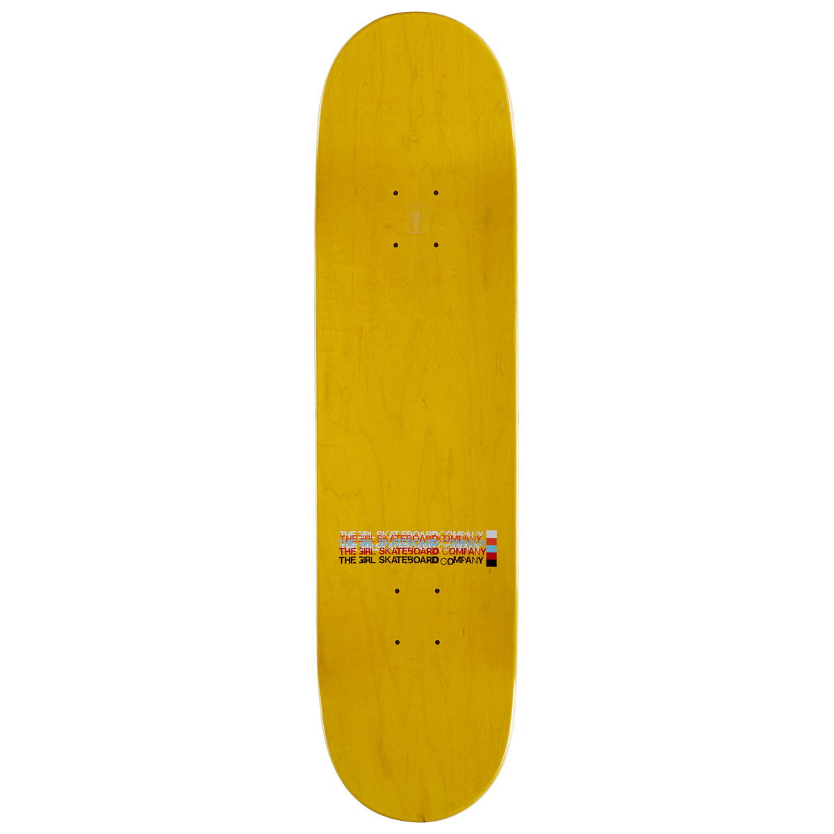 Girl Mike Mo Basket Ball Yellow 8.0 Skateboard Deck