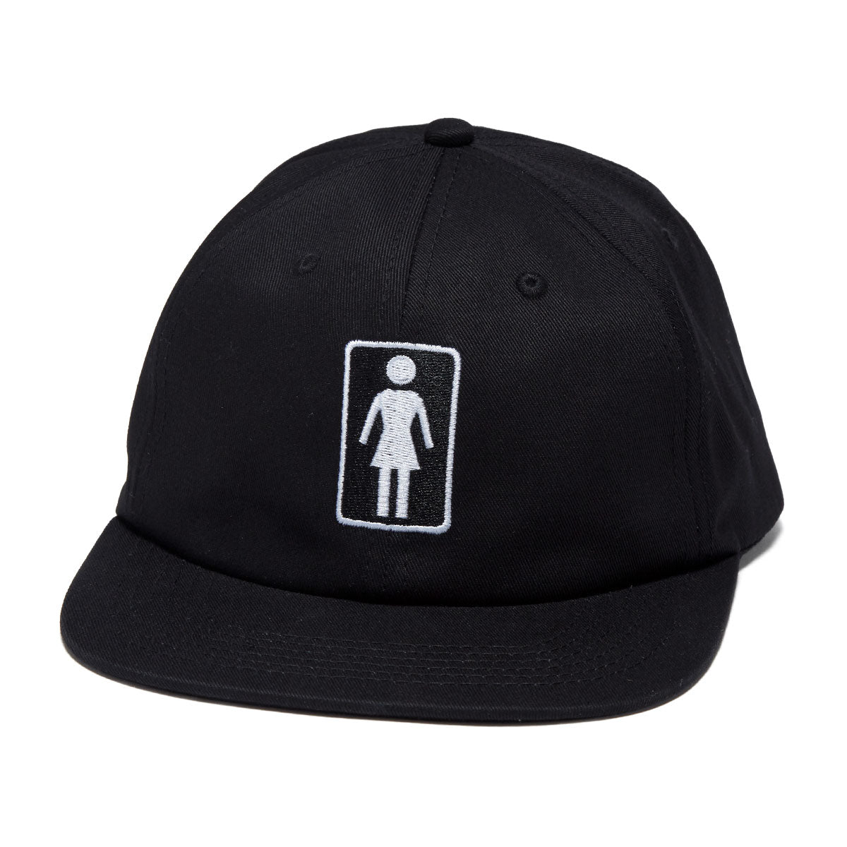 Girl Mo Classic Snapback Hat - Black image 1