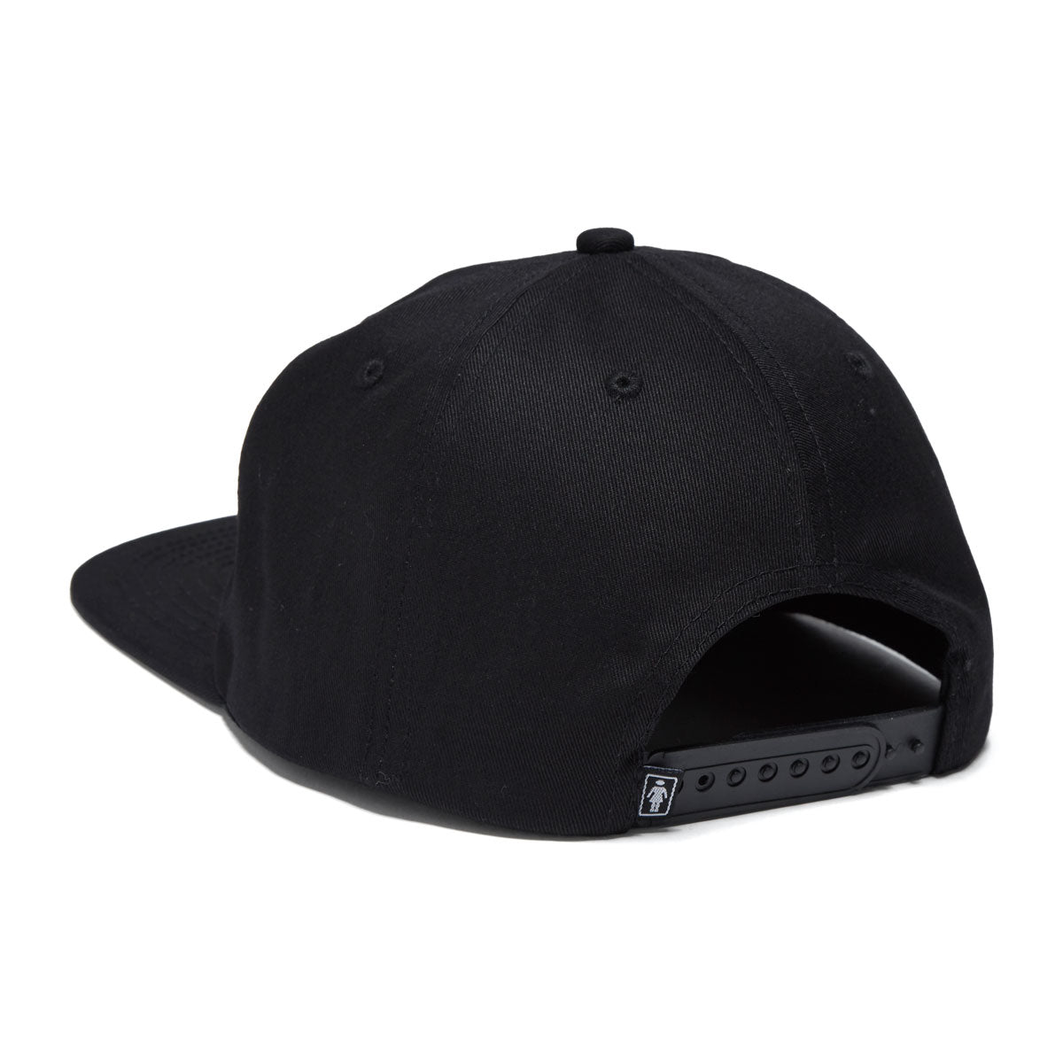 Girl Mo Classic Snapback Hat - Black image 2