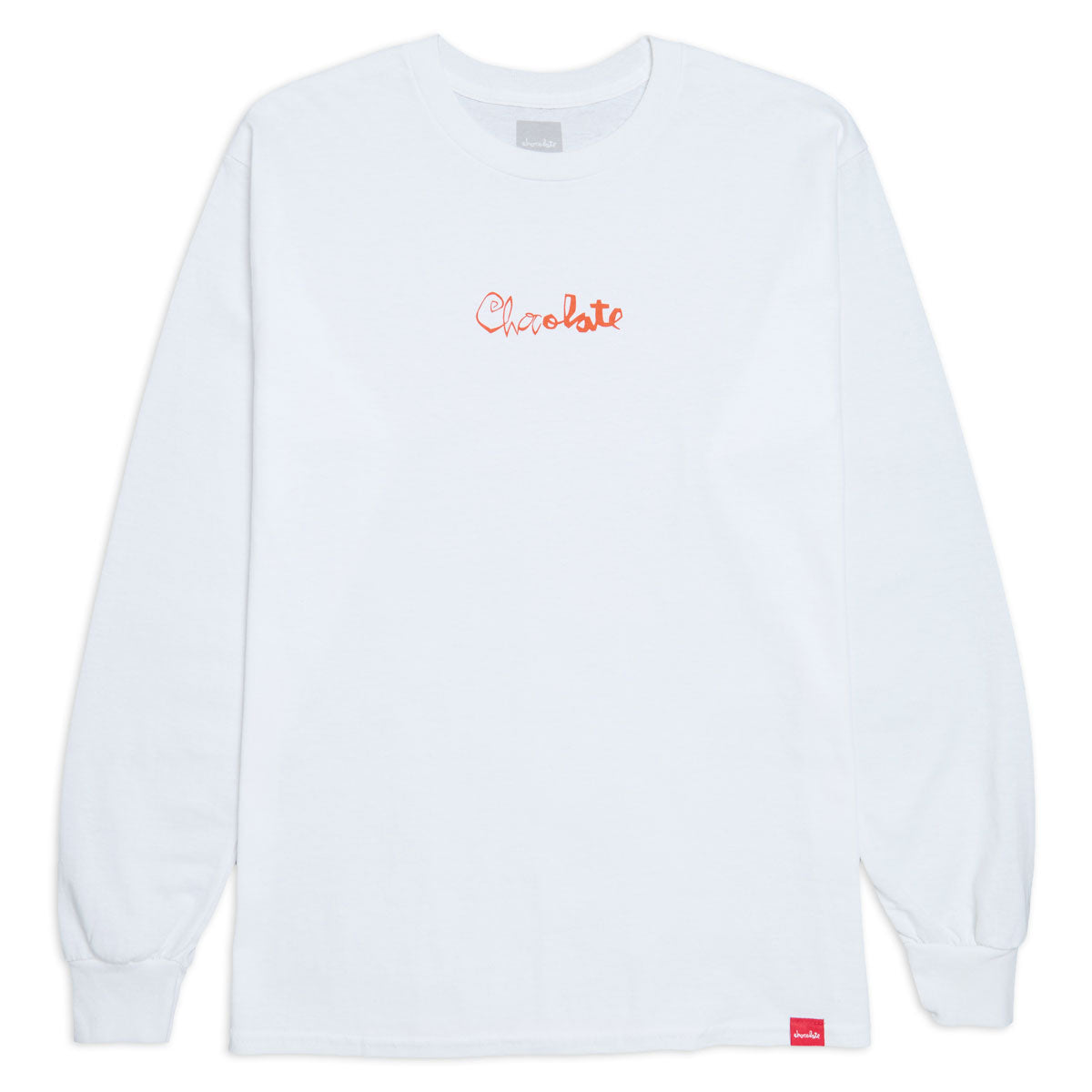 Chocolate Skrunk Long Sleeve T-Shirt - White image 1