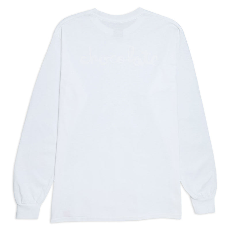 Chocolate Dream Rodeo Long Sleeve T-Shirt - White