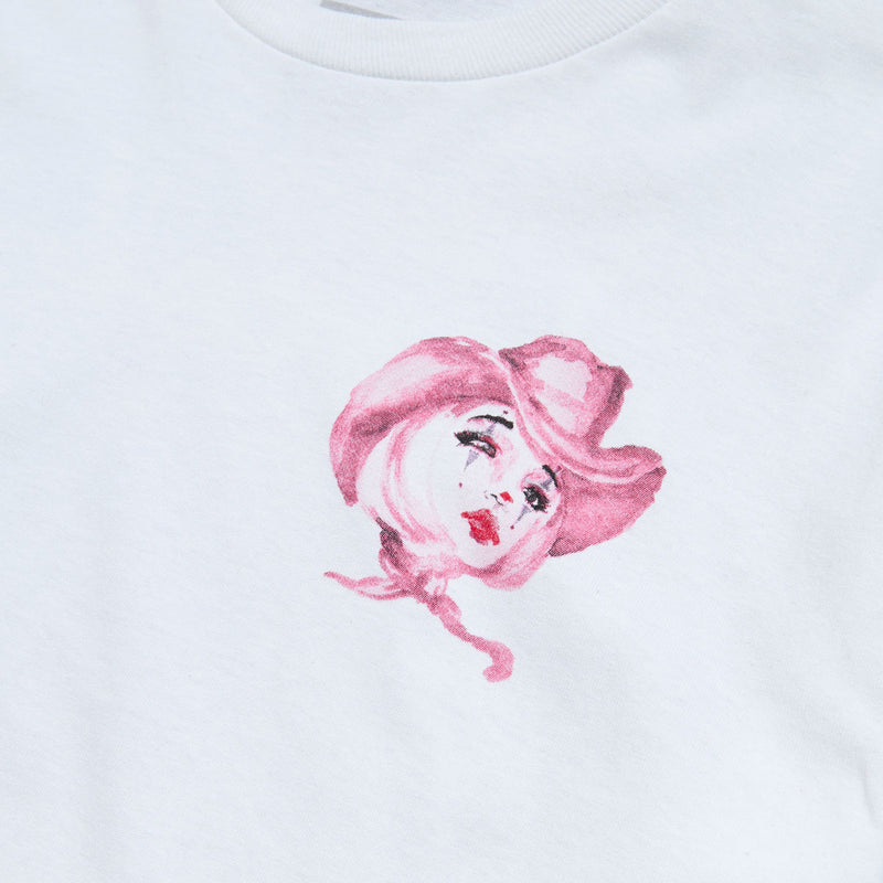 Chocolate Dream Rodeo Long Sleeve T-Shirt - White