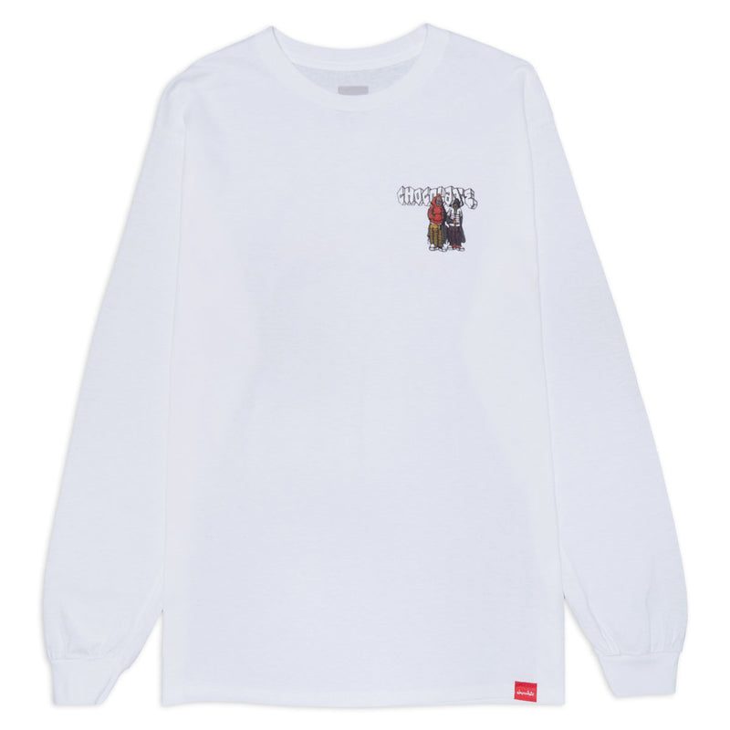 Chocolate Fiends Long Sleeve T-Shirt - White