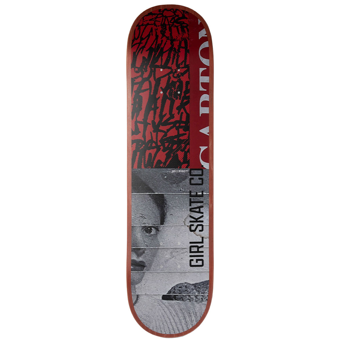 Girl Bennett Splinter Skateboard Deck - 8.125