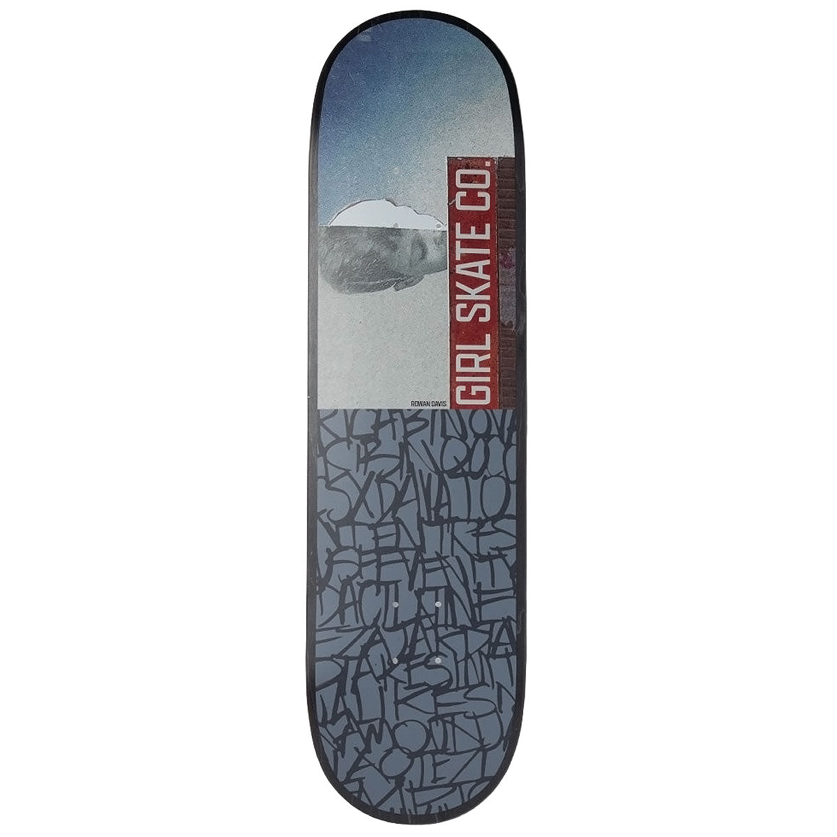 Girl Davis Splinter Skateboard Deck - 8.50