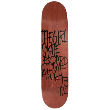 Girl Davis Splinter Skateboard Deck - 8.50