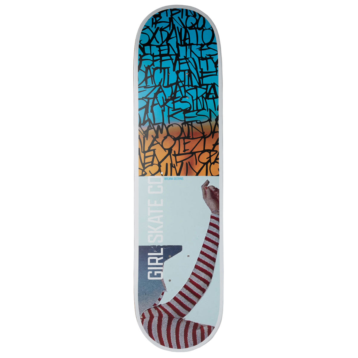 Girl Geering Splinter Skateboard Deck - 8.50