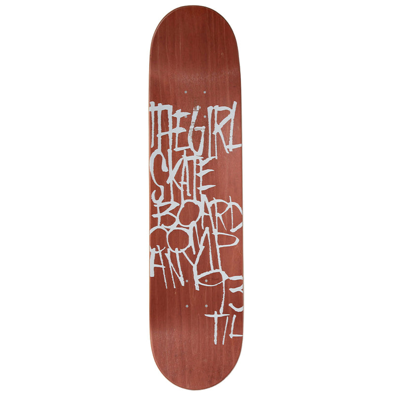 Girl Geering Splinter Skateboard Deck - 8.00