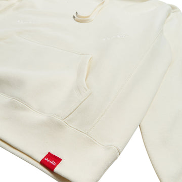 Chocolate Quad Chunk Heavy Hoodie - Bone