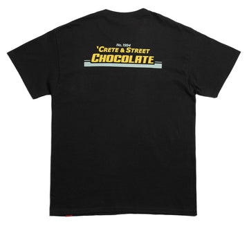 Chocolate Crete & Street T-Shirt - Black
