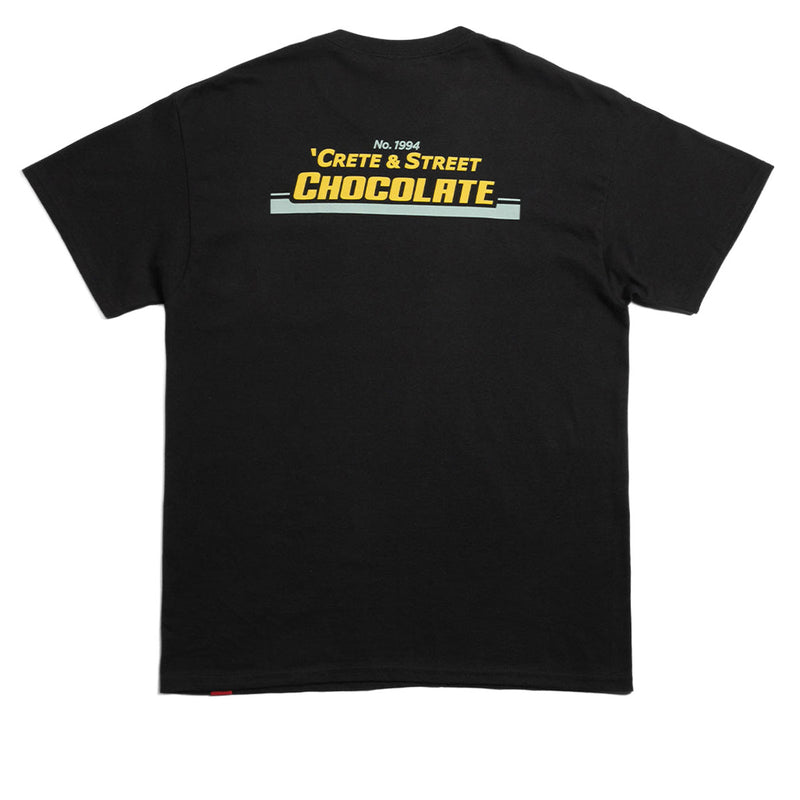 Chocolate Crete & Street T-Shirt - Black