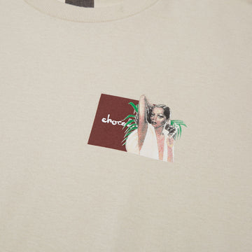 Chocolate Queen Long Sleeve T-Shirt - Cream