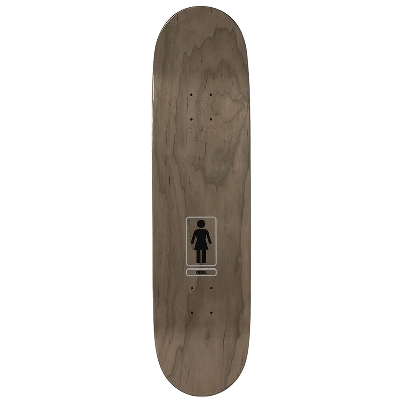 Girl Gass Metalls Skateboard Deck - 7.75