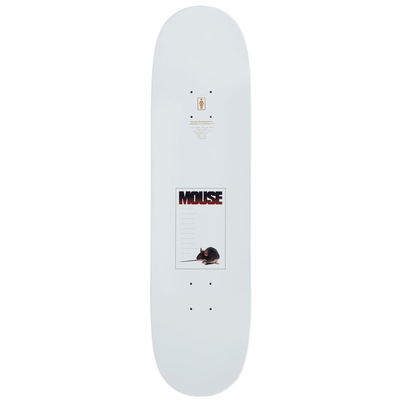 Girl Carroll Mouse One Off Twin Tip Skateboard Complete - 8.50