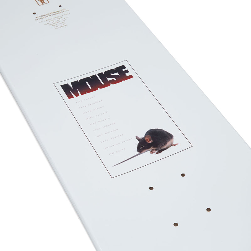 Girl Carroll Mouse One Off Twin Tip Skateboard Complete - 8.50