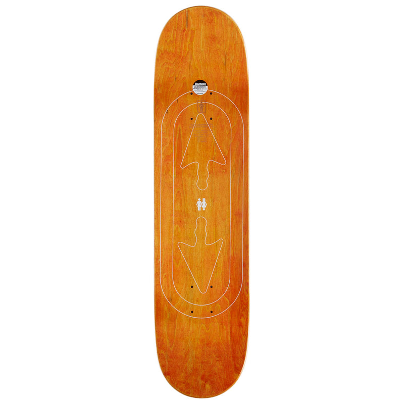 Girl Bennett Double OG Twin Tip Skateboard Complete - 8.00